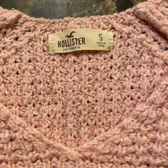 Hollister Knit sweater lace top size S - Picture 4 of 7